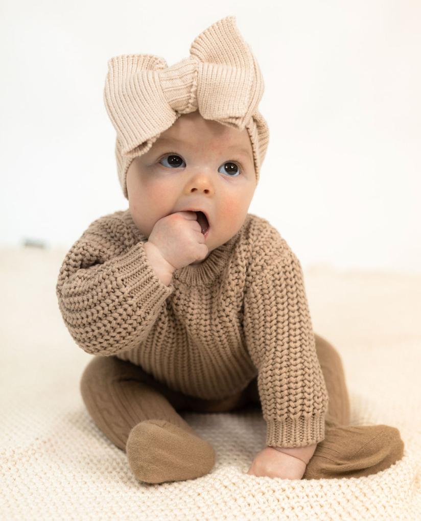 Teddy Knit Sweater