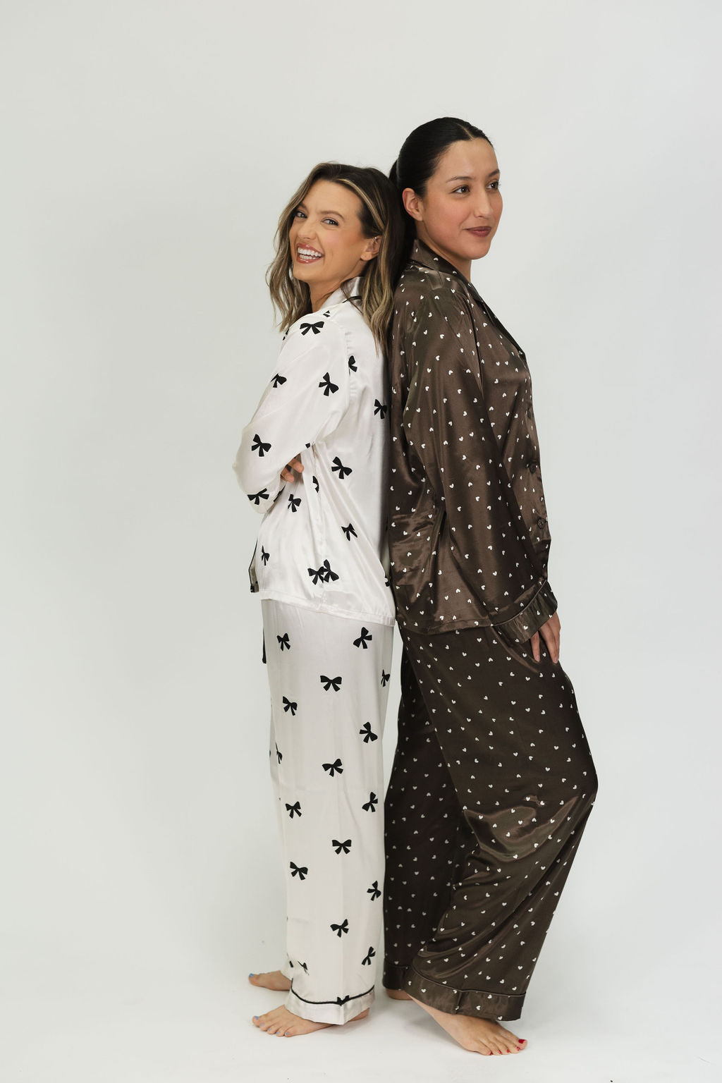 Cocoa Dream Satin Pajama Set