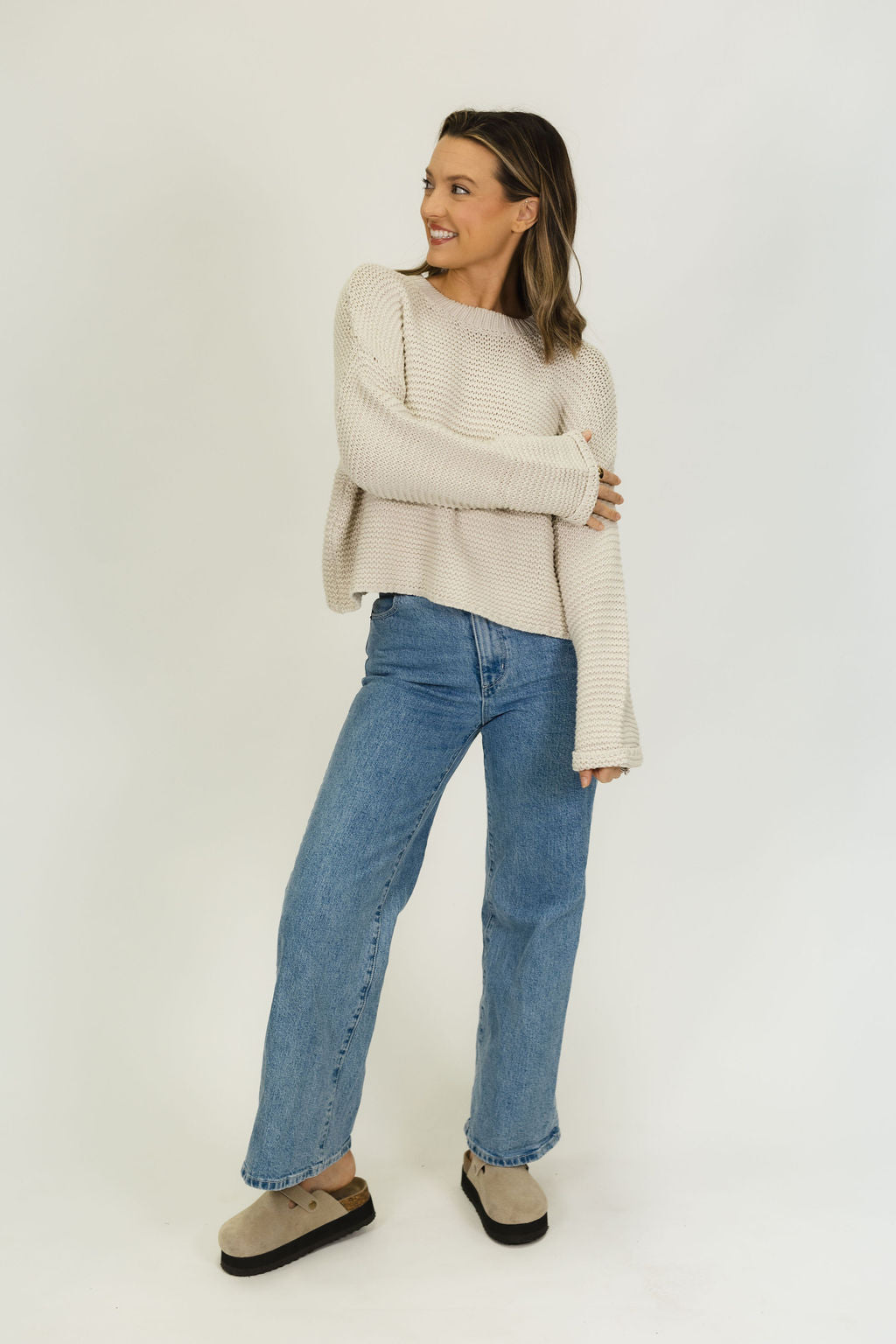 Walk By Faith Knit Sweater
