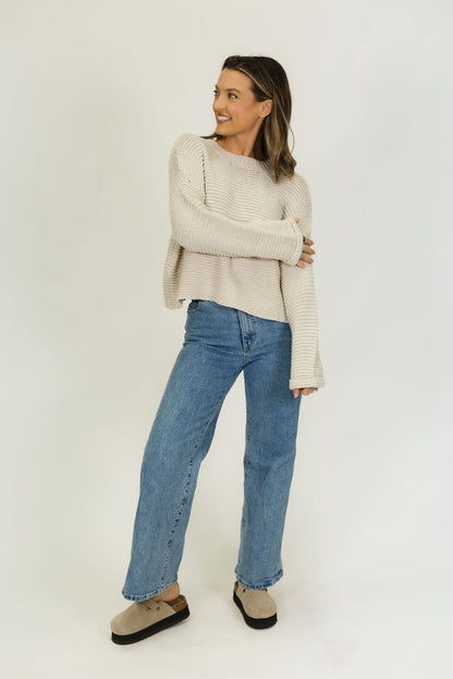 Walk By Faith Knit Sweater