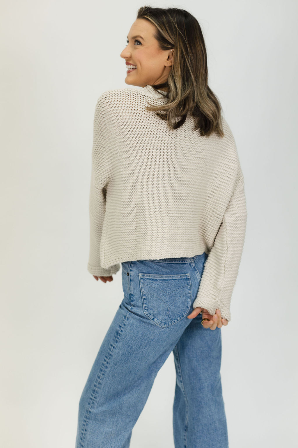 Walk By Faith Knit Sweater