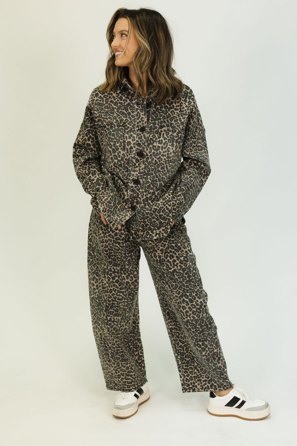 Leopard Print Shacket