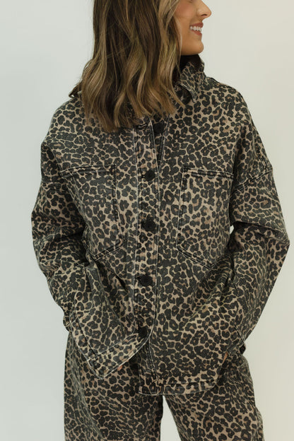 Leopard Print Shacket