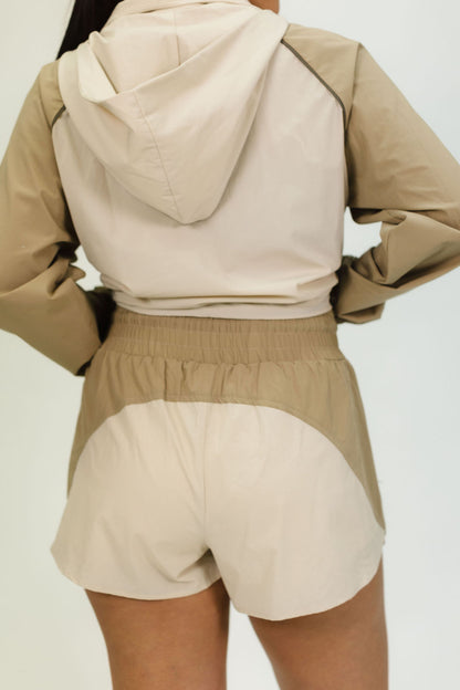 Anna Color Block Shorts