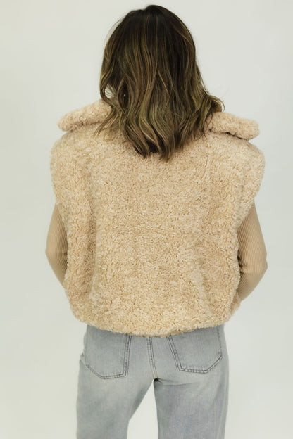 Harvest Sherpa Oversized Vest