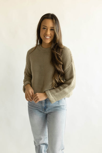 Walk By Faith Knit Sweater