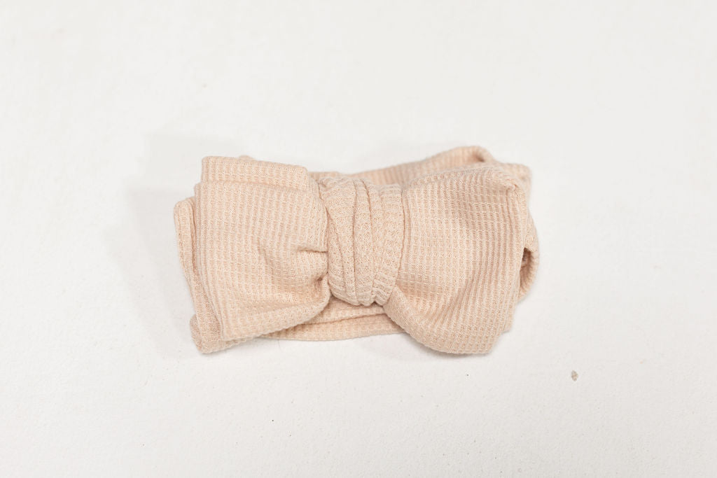 Sweeter Than Honey Waffle Bow