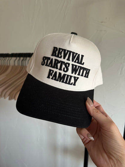 Revival Starts with Family Trucker Hat