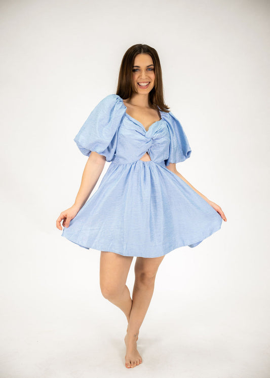 Sienna Puff Sleeve Mini Dress