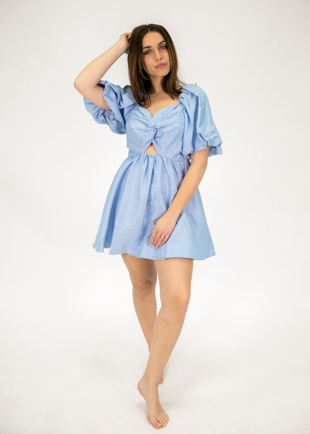 Sienna Puff Sleeve Mini Dress