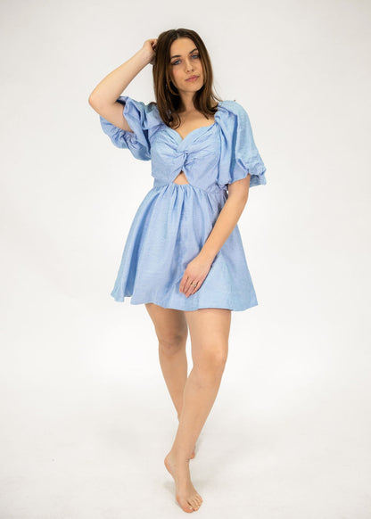 Sienna Puff Sleeve Mini Dress