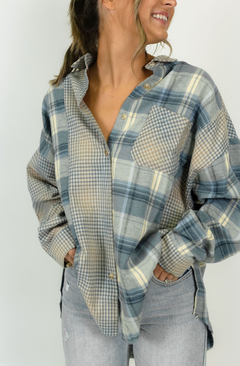 Karsyn Plaid Flannel Top