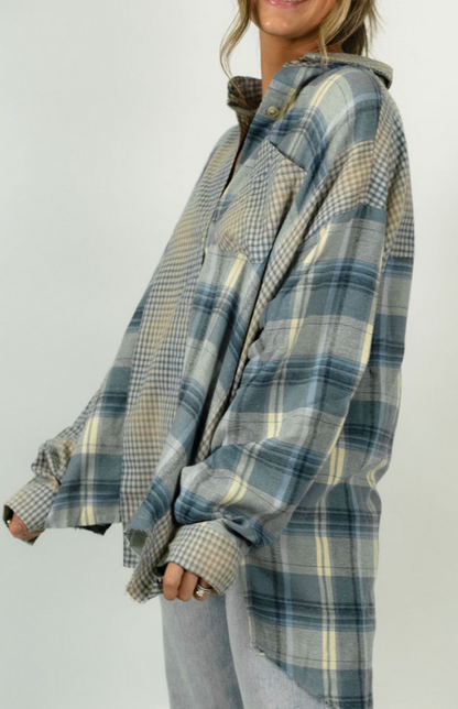 Karsyn Plaid Flannel Top