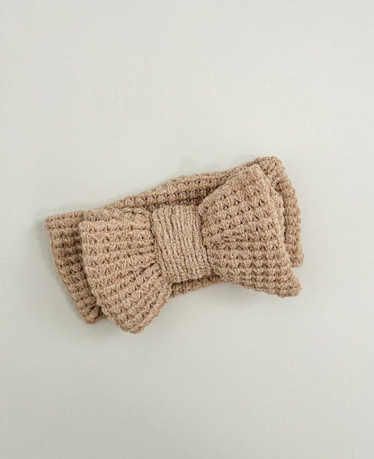 Haven Oversized Waffle Knit Bow