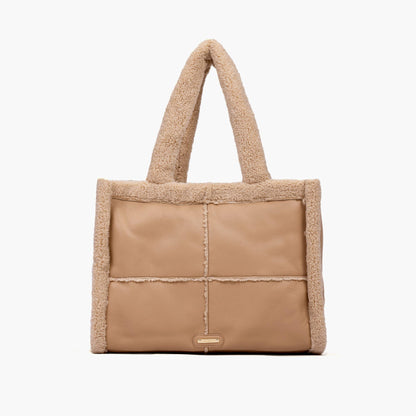 Everyday Winter Sherpa Tote